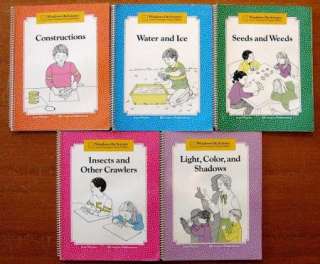  WINDOWS ON SCIENCE Children Books Water & Ice, Constructions, Insects