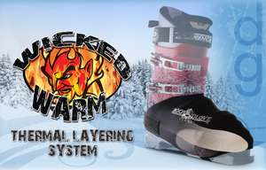 DryGuy WICKED WARM Ski Boot Insulation System   SMALL 673055876540 