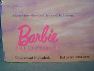 NRFB 1996 Barbie As Cinderella Barbie Doll Collector Edition   Mattel 