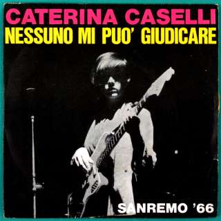 CATERINA CASELLI   SE LO DICI TU BEAT POP ROCK ITALY  