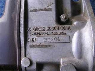 American Bosch Magneto MJH 2C 301 mag antique tractor part old Farm 