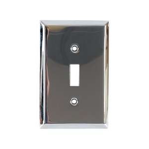   GE 52218 Chrome Traditional Single Switch Wall Plate