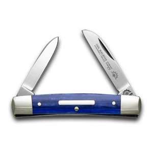  GERMAN EYE BRAND Dark Blue Celluloid Congress Pocket Knife Knives 