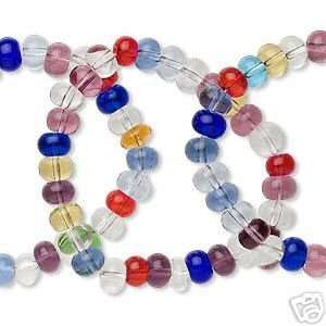  Assorted Glass Bead Bracelets Pk10 