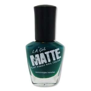   Girl Matte Finish Nail Polish Lacquer NL536 Matte Alpine Green Beauty