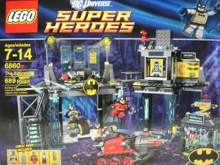 LEGO BATMAN DC UNIVERSE ROBIN BANE IVY BRUCE WAYNE SUPER HEROES KIT 