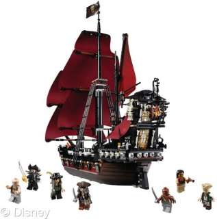 LEGO Pirates Of The Caribbean QUEEN ANNES REVENGE #4195 1097 pcs   7 