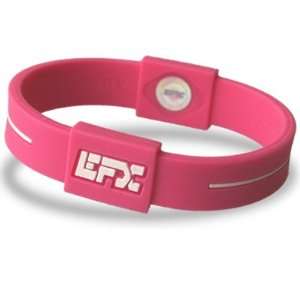 One EFX Holographic Technology Silicone Sports Wristband Bracelet Pink 