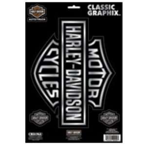  Harley Davidson® Exclusive, Bar & Shield Windshield Decal 