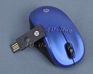 New HP Wireless Comfort Optical Mobile Mouse + Receiver 2.4 GHz  