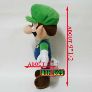 New Super Mario Bros Plush Figure(91/2 Stand Luigi )  