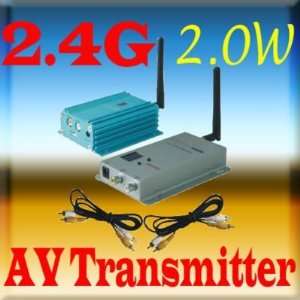   4g 12ch wireless av transmitter/receiver kit 2000mw: Electronics