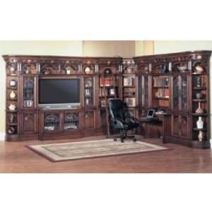  Barcelona Home Office and Entertainment Center Wall System 