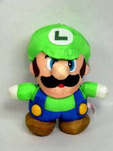 Super Mario World Luigi Soft Plush   Japanese Doll  