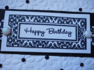 Lot Handmade Birthday Cards Stampin Up Just Rite Black  