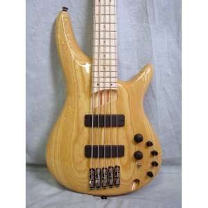  Ibanez SR4505E Natural 5 String Electric Bass Musical 