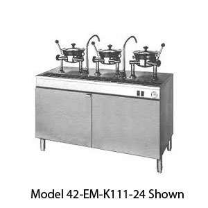  Electric Steam Jacketed Oyster Kettle Set with M
