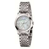 Gucci YA126504 G Timeless Diamond Marker White MOP Dial Watch