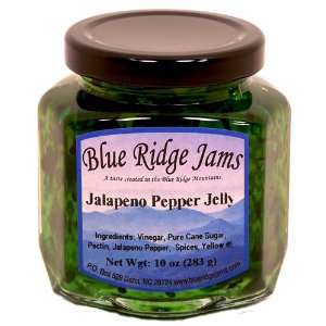 Blue Ridge Jams Jalapeno Pepper Jelly, Set of 3 (10 oz Jars)  