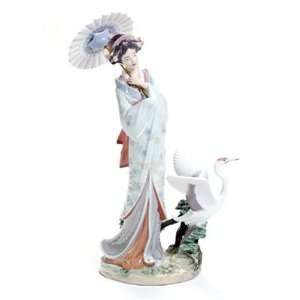   Lladro Japanese Portrait Handmade Porcelain Figurine