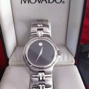 Movado Museum Dial Stainless Steel Watch (mens)  