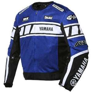  Joe Rocket Yamaha Champion Mesh Jacket   Color  Blue 