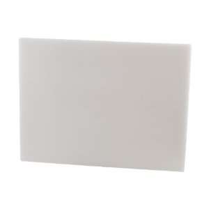  15x20x1/2 White Poly Cutting Board