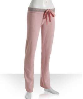 Maxey pink cotton pointelle drawstring pajama pants   up to 70 