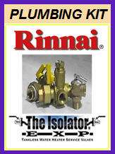 NEW RINNAI RL75iN   NATURAL GAS TANKLESS WATER HEATER  