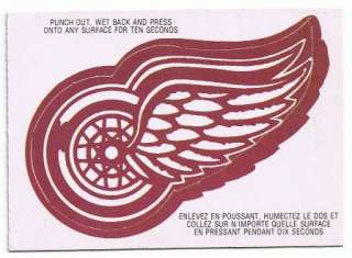 1973 74 O Pee Chee Team Logos Detroit Red Wings  