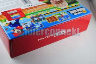New Super Mario Bros. Special Edition RED DS Lite NEW  