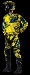 2012 Oneal Element Gear Set Combo Toxic Motorcycle Motocross MX Dirt 