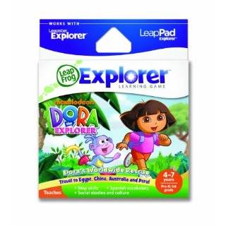 LeapFrog Explorer Learning Game Dora the Explorer (works with LeapPad 