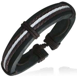  Fashion Wrap Rope Leather Bracelet Jewelry
