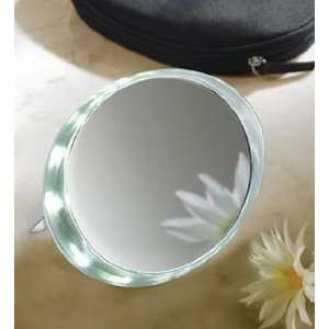  Lighted Travel Mirror Beauty