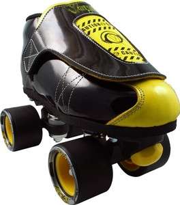   Caution Tape Limited Edition Quad Roller Skates Sizes Mens 3 9  
