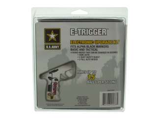   Alpha Black E Trigger Kit EGrip ETrigger   Paintball Marker  