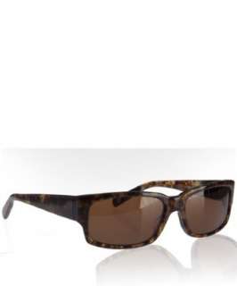 Paul Smith brown plastic rectangle sunglasses  
