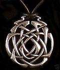ETERNITY KNOT Oberon Design PEWTER NECKLACE jewelry pen