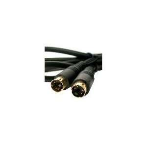  3 S VHS Cable 4C Mini DIN Plug to Plug Electronics