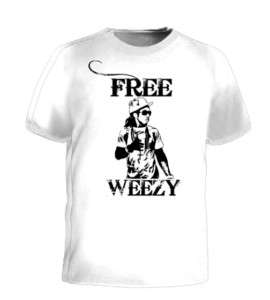Little Wayne Free Weezy Young Money Custom LIL T shirt  