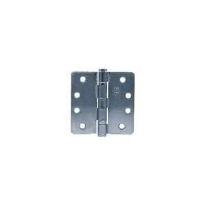   4in Radius Corner Hinge Full Mortise Standard Weight Ball Bearing Stee