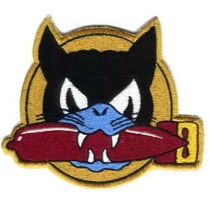   6A Torpcat Squadron US Navy 5.3 Patch Military Arts, Crafts & Sewing