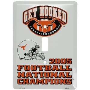  Texas Longhorns 2005 National Champions Light Switch Cover 
