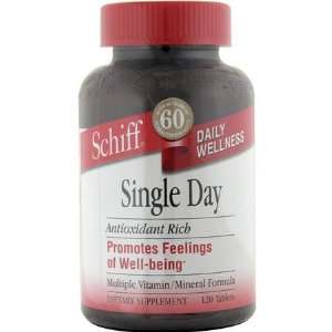  Schiff Multi Vitamins & Minerals   Single Day 120 tablets 