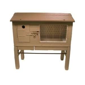   49 in. x 23 in. x 52 in. Rabbit Hutch all Weather