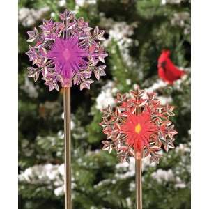   Pk. of Westinghouse Snowflake Solar Lights Patio, Lawn & Garden