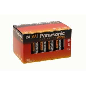  Panasonic AM 3PA/24C Plus AA Alkaline Batteries, Pack of 