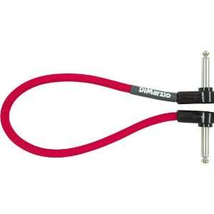  DiMarzio Jumper Cable Pedal Coupler Red 12 Inches 