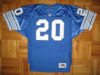 90s Authentic Lions Barry Sanders WILSON jersey SIGNED  